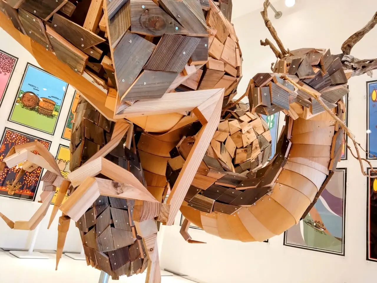 廃材アート辰202401-1
