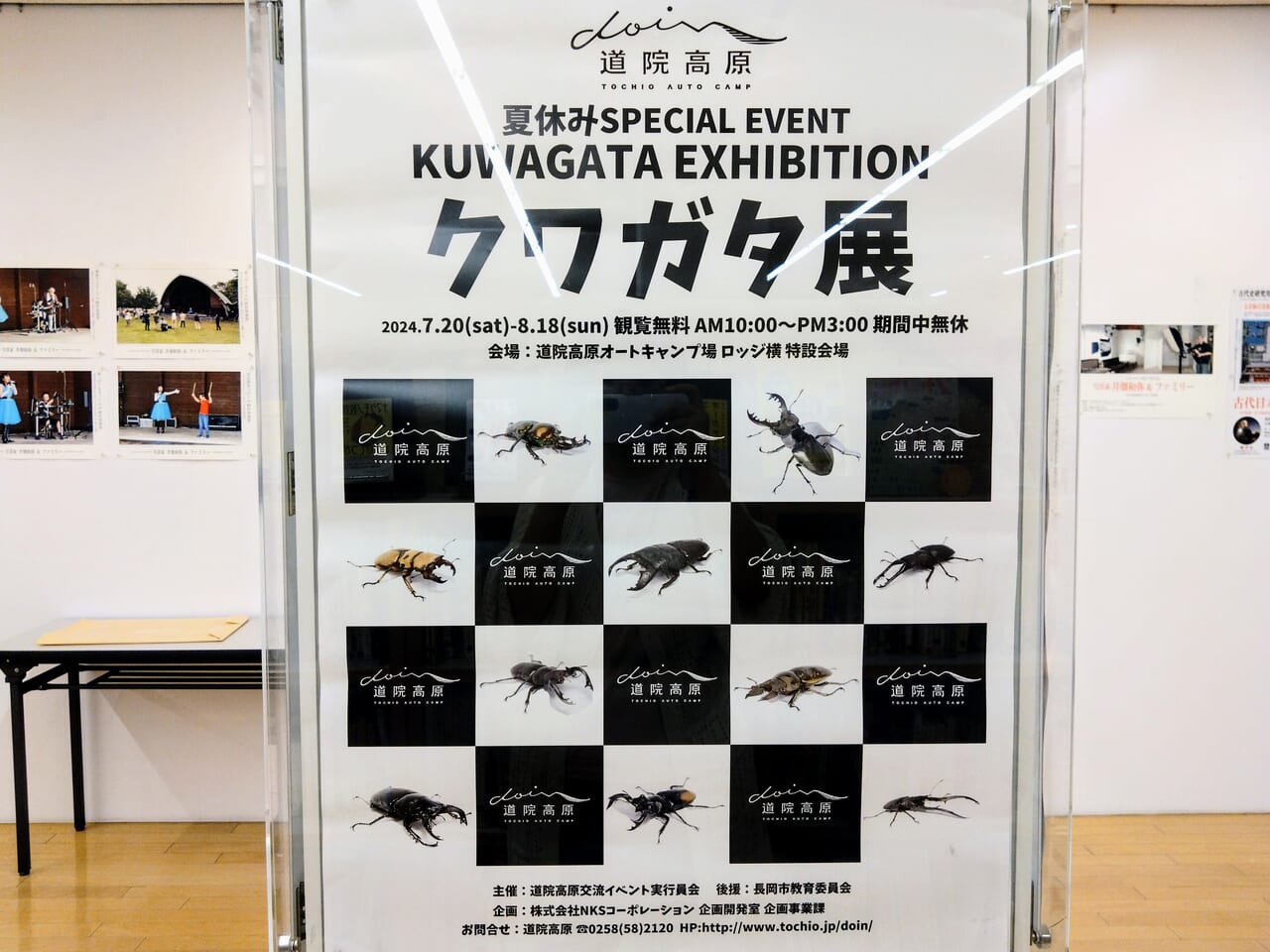 クワガタ展202407ポスター1